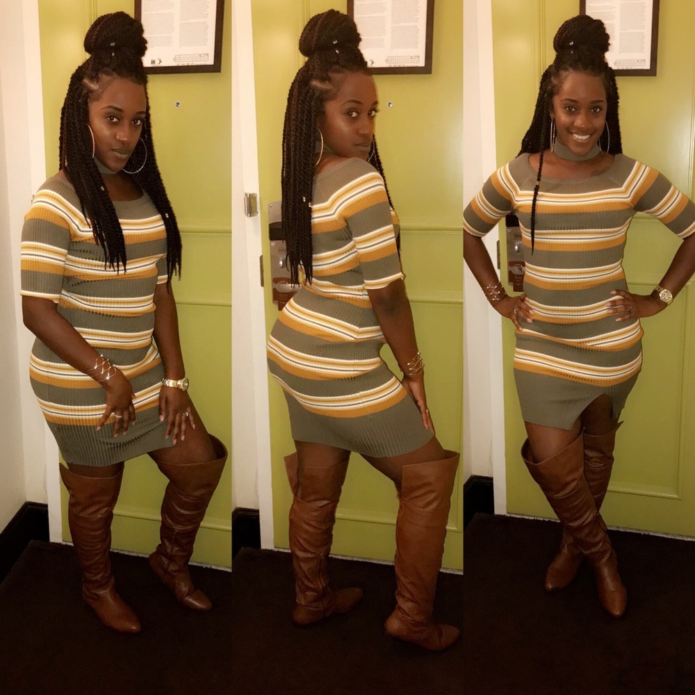 Sweater dress